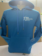 Load image into Gallery viewer, PRE-ORDER Cairn Community Games 2024 Swimming/Quiz/Gymnastics National Finals Hoodie - (June 8th &amp; 9th Names)