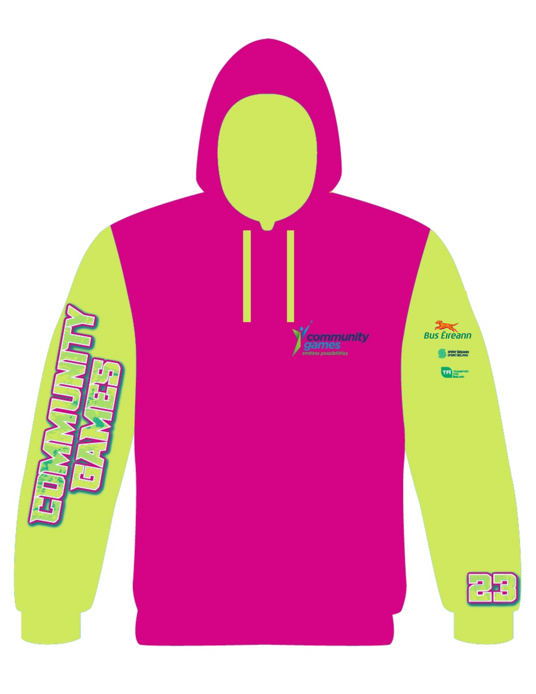 Community Games 2023 National Finals Hoodie - Outdoor Teams (August 27th Names)