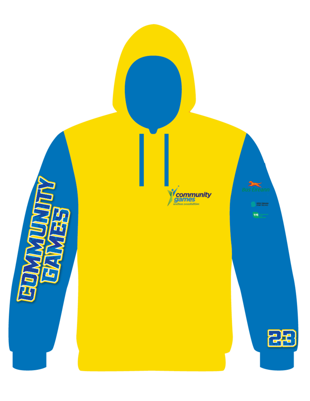 Community Games 2023 National Finals Hoodie - Arts and Cultural Weekend (September 9th & 10th Names)
