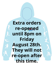 Load image into Gallery viewer, EXTRA ORDER Cairn Community Games 2026 National Pitch &amp; Putt and Outdoor Teams Finals Hoodie - (July 18th and August 22nd &amp; 23rd Names)