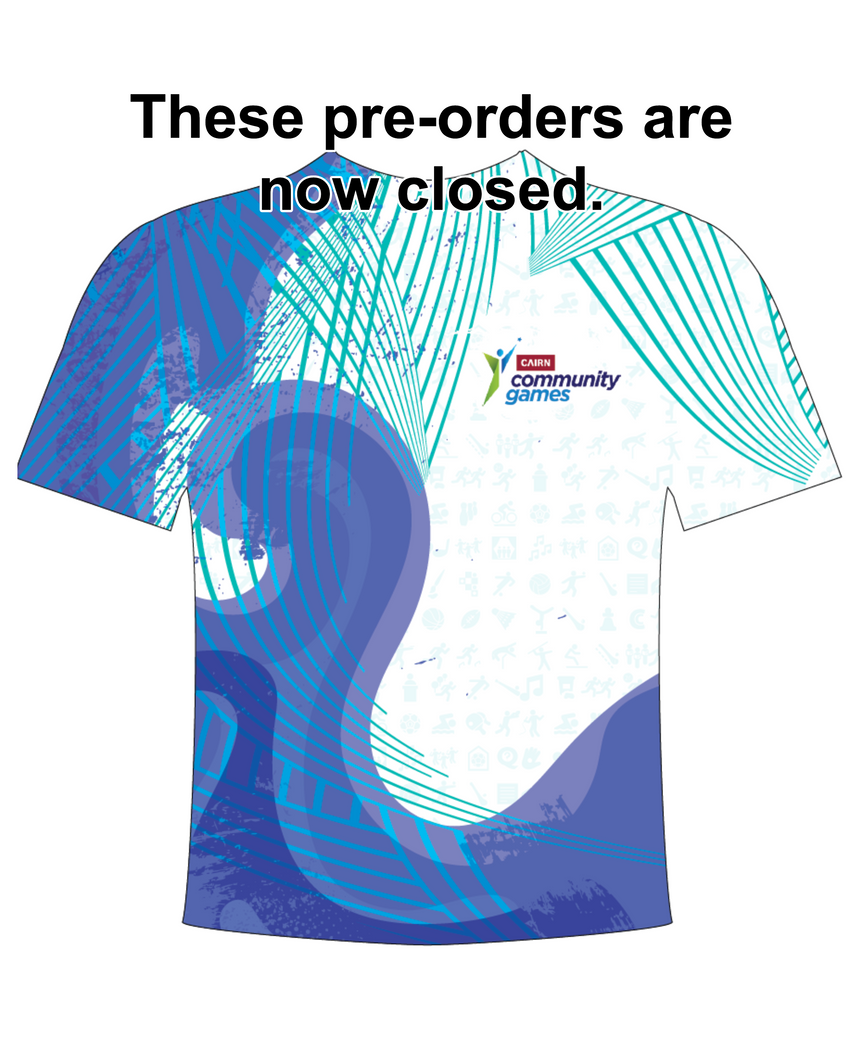 PRE-ORDER Cairn Community Games 2025 T-Shirt