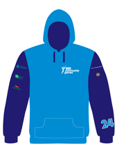 Load image into Gallery viewer, PRE-ORDER Cairn Community Games 2024 Swimming/Quiz/Gymnastics National Finals Hoodie - (June 8th &amp; 9th Names)