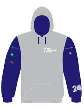 Load image into Gallery viewer, PRE-ORDER Cairn Community Games 2024 Swimming/Quiz/Gymnastics National Finals Hoodie - (June 8th &amp; 9th Names)