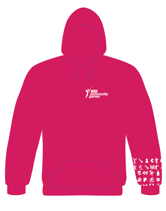 IN STOCK Cairn Community Games 2025 Regional Track Athletics Finals Hoodie - (August 9th Names Athlone)