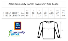 Load image into Gallery viewer, PRE-ORDER Aldi Community Games Sweatshirt
